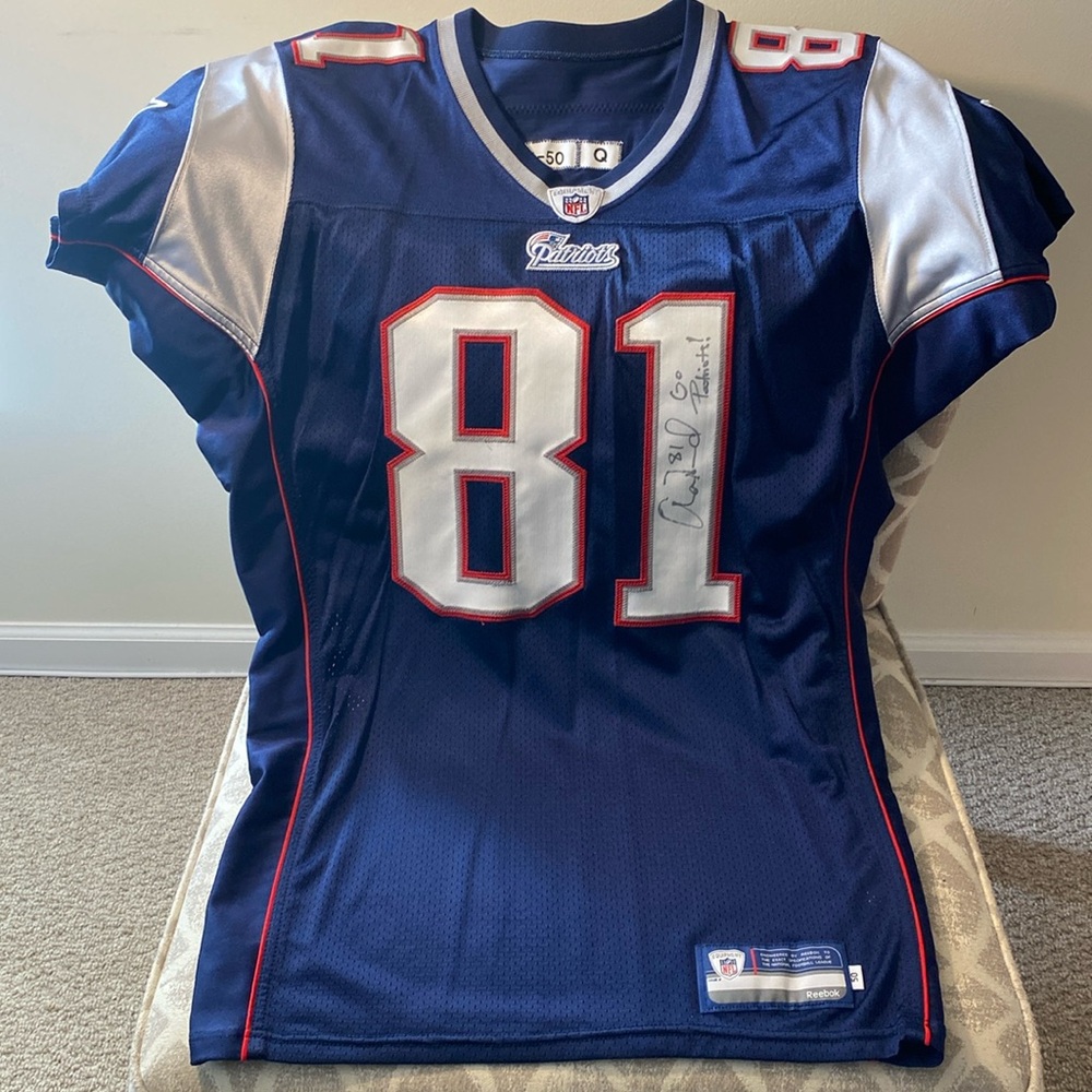 Signed Authentic New England Patriots Jersey🏈